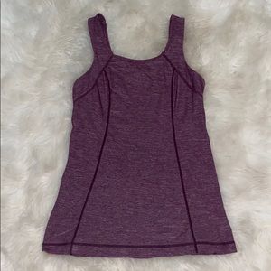 Purple lululemon tank